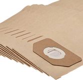 VHBW 10x sacs aspirateur, compatible avec AquaVac S 600, S 610, S 612, S 620, S 760, S 790, X 600 aspirateurs – 30 cm x 17,5 cm brun