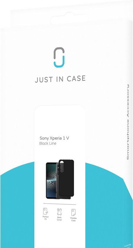 Just in Case Soft TPU Case for Sony Xperia 1 V - Black