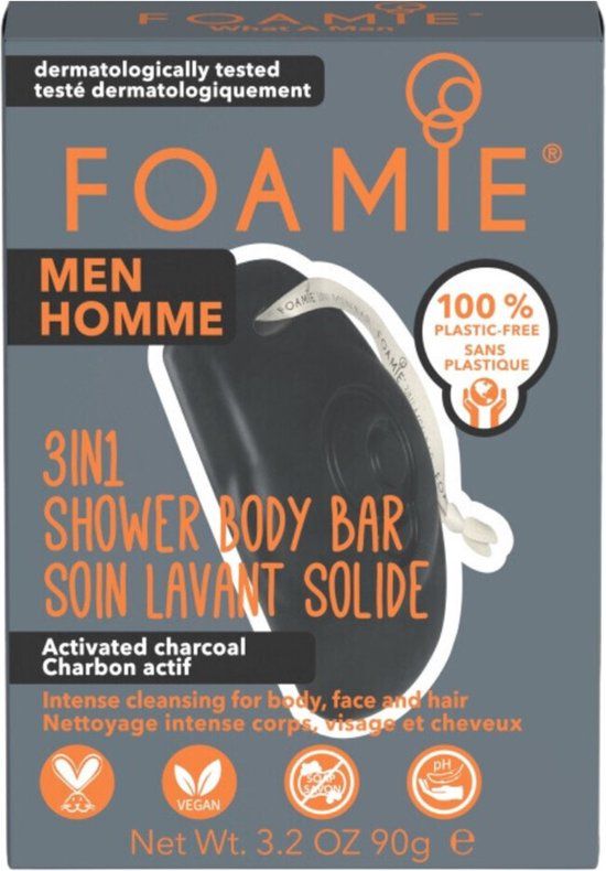 Foamie Men 3-in-1 Bar What a man 90 gr