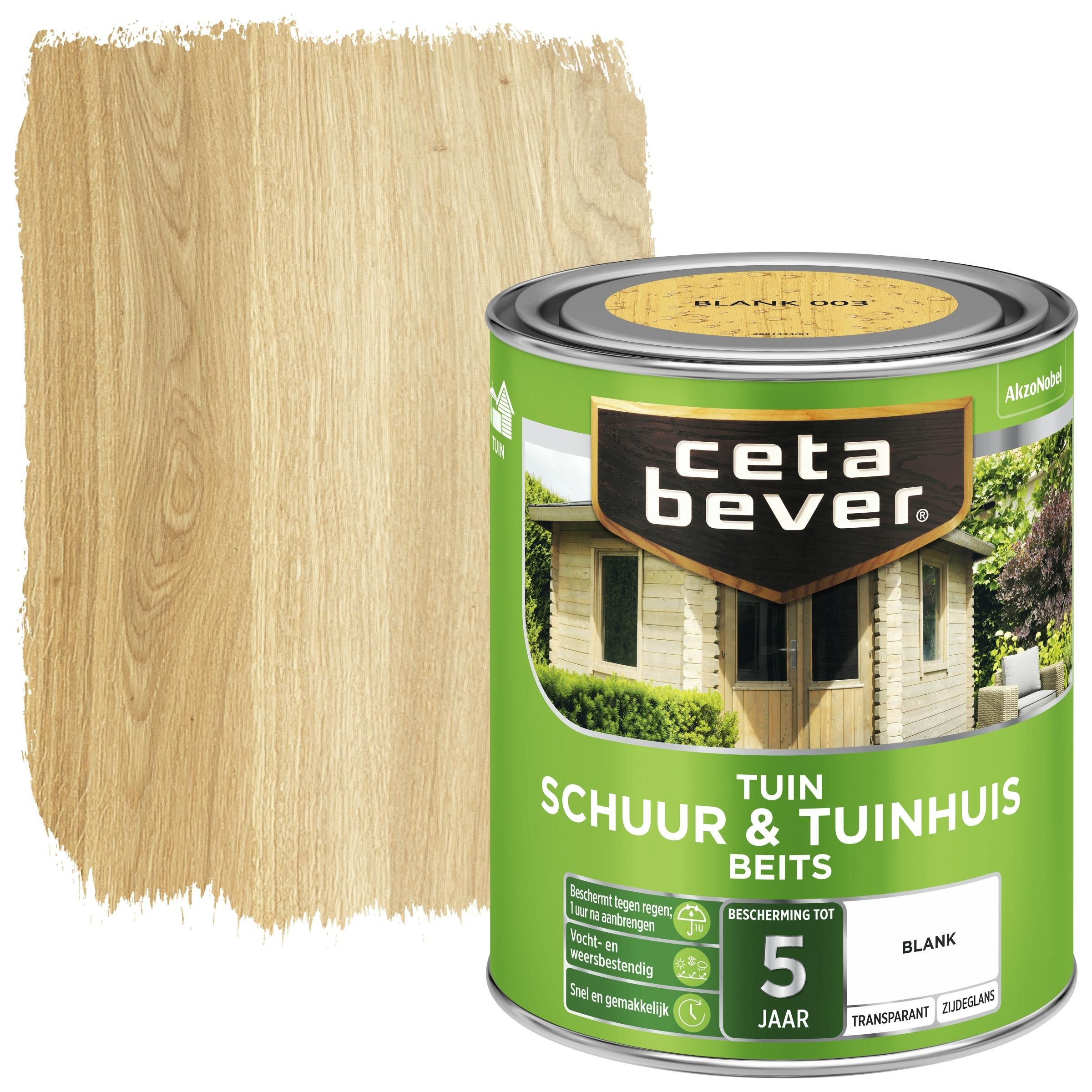 Cetabever Schuur & Tuinhuis Beits Transparant Blank Zijdeglans 750 ml