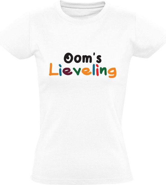 Sol's Oom's Lieveling Dames T-shirt - Wit - Maat M