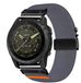 By Qubix - Nylon bandje met parachute sluiting - Grijs - 26mm Quickfit - Geschikt voor Garmin Quatix 8 - 51mm