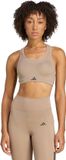 adidas Performance TLRD Impact Training High Support Beha - Dames - Bruin