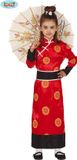 Fiestas Guirca Kostuum Geisha Girl Kinderen Rood Polyester