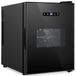 Wine Refrigerator Cellar, 12 Bottle Storage and 30 Liters Internal Capacity, Single Zone Chiller with Digital Touch Button Control, Placement for Standing Bottles and Air Tight Seal