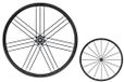 Campagnolo Shamal Mille Shimano Clincher Wielset - Zwart