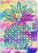 JAJAFUL housse de tablette pour tablette OPPO 11 pouces, imprimé ananas