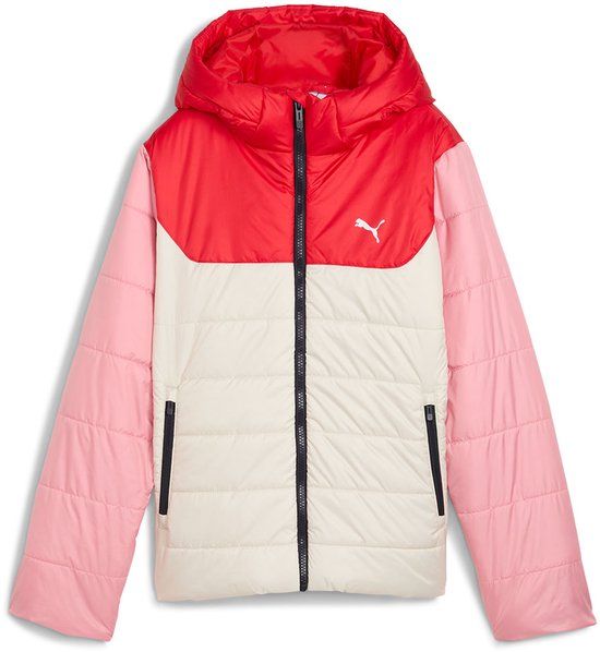 Puma Ess Gewatteerde Jas Roze 5-6 Years Jongen