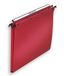 Elba Ultimate PP hangmappen, van polypropyleen, ondoorzichtig, voor laden, bodem 15 mm, rood, 10 stuks