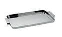 Alessi KL09 Tau plateau, rectangulaire met roestvrij staal handgrepen