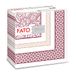 Fato - Airlaid droogpapieren servetten, stoffen look, verpakking met 50 servetten, formaat 40x40 gevouwen, decor granaat rood