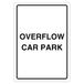 V Safety Overloop Parking 210 x 297 mm (A4) - 3 mm reflecterend aluminium composiet veiligheidsteken
