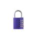 ABUS 488115 hangslot Violet Aluminium 1 stuk(s)