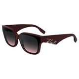 Karl Lagerfeld 6161s Zonnebril Rood Dark Red/CAT3 Unisex