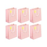 Eurowrap - 32421-3Cpack - Set van 6 Cadeauzakken - Middel Formaat - Sterren