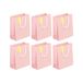 Eurowrap - 32421-3Cpack - Set van 6 Cadeauzakken - Middel Formaat - Sterren