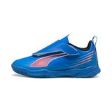 PUMA ULTRA 6 PLAY futsalschoenen, Blauw/Rood/Wit, Maat 34,5