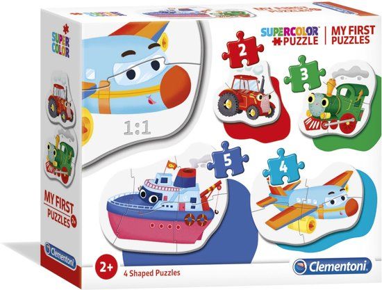 Clementoni Mijn Eerste Puzzels Voertuigen