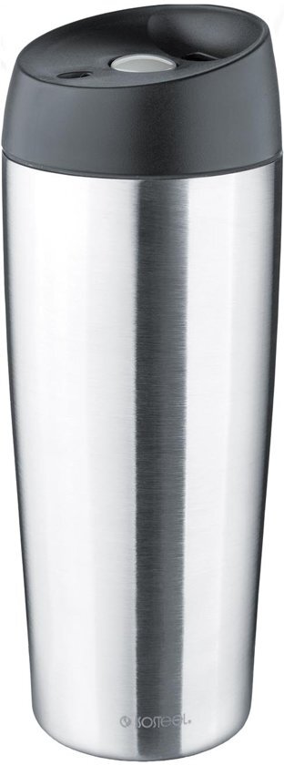 Isosteel RVS Isoleerbeker 0.4 liter zilver