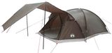 vidaXL Tunneltent 8-persoons Bruin/Grijs Polyester