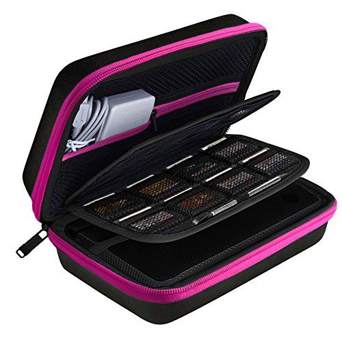 AUSTOR Funda Para Nintendo Nuevo 3DS XL, 3DS, Rose