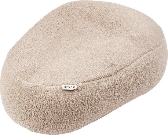 Meyco Baby Teddy relaxhoes voor voedingskussen - sand