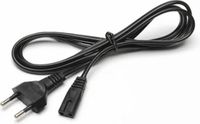 GO SOLID! ® Voedingskabel voor Playstation 5, Playstation 4 & Playstation 3 - 1.8m - Zwart