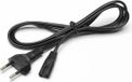 GO SOLID! ® Voedingskabel voor Playstation 5, Playstation 4 & Playstation 3 - 1.8m - Zwart
