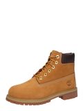 Timberland Premium Boot Geel Waterproof Veterboots Kinderen Unisex Nubuck Leer Rubber 33
