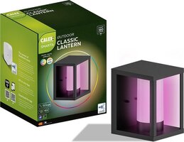 Calex Smart Outdoor LED Wandlamp - RGB & Warm Wit - Zwart