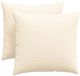 vidaXL Zitkussens 2 stuks Crème 45 x 45 cm Corduroy stof
