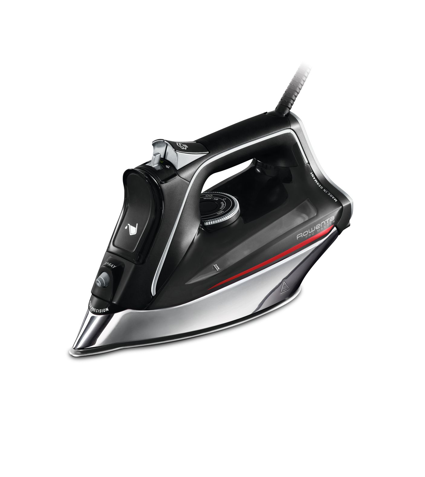 Rowenta Pro Master DW8210D1 - Stoomstrijkijzer - 2800W - Zwart/Rood