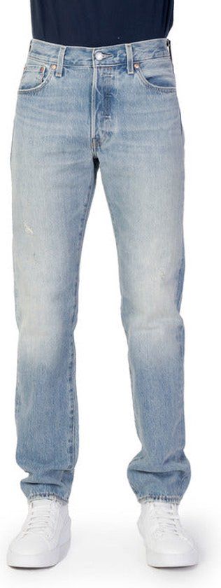 Levi's 501 Straight Fit Jeans - Bright Light - Blue - Heren - 5401105705190