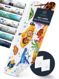 HOMERELLA Badmat antislip voor kinderen - 100x40cm - Rubber - Multi