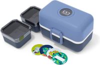Monbento MB Tresor Infiniy Boîte à lunch pour Enfants – Bleu