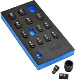 Draper HI-TORQ® 1/2" krachtdoppenset in foam inlay, 15-delig