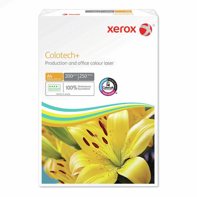 Xerox Colotech+ - A4 200 g/m² White Laser Printing Paper - 250 Sheets
