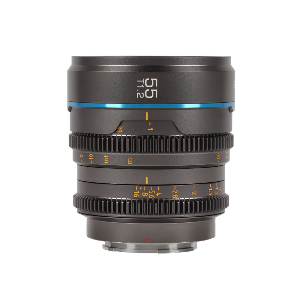 Sirui Nightwalker 55mm T1.2 S35 Cine Lens - MFT Mount - Gunmetal