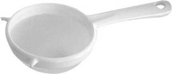 Fackelmann Zeefje - Zeef - 9CM - Wit