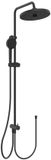 Ideal Standard CeraTherm Doucheset zonder kraan, diameter 26 cm, 2 jets, zijde zwart BD747XG