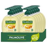 Palmolive Naturals Vloeibare zeep voor handen, melk en honing, 300 ml, 96% biologisch afbreekbare formule, met hydraterende melk, zachte formule, recyclebare fles, dermatologisch getest
