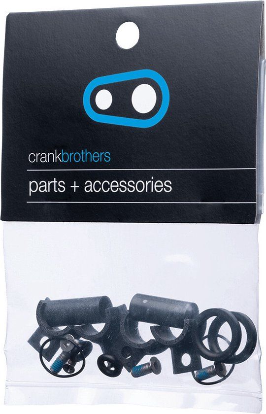 Crankbrothers Pedal Refresh Kit voor Stamp 7/11 Zwart