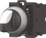 Eaton 216518 M22-WRK/K10 Keuzetoets Kunststof frontring Knevel Zwart 1 stuk(s)