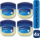 Vaseline Petroleum Jelly Original 50ml - Lot de 4 pièces