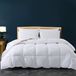 Couette synthétique avec languettes d'angle et propriétés hypoallergéniques