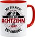 Verjaardagscadeaumok met spreuk, Ich Bin nicht 20 Ich Bin 18 mit 2 Jahre Ervaring, verjaardagscadeau cadeau-ideeën, cadeaus voor papa, opa-mok, cadeau-ideeën