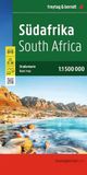 SUDAFRIKA Freytag & Berndt Zuid-Afrika, Krüger NP, Kaapstad: wegenkaart 1:1.500.000: AK 211