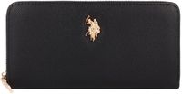 U.S. POLO ASSN. Jones Zip Around Wallet Zwart