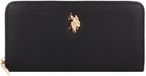 U.S. POLO ASSN. Jones Zip Around Wallet Zwart