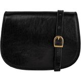 Time Resistance Kleine Leren Messengertas Dames Shouldertas Cross-lichaam tas Handgemaakt Italiaanse Volnerfleer